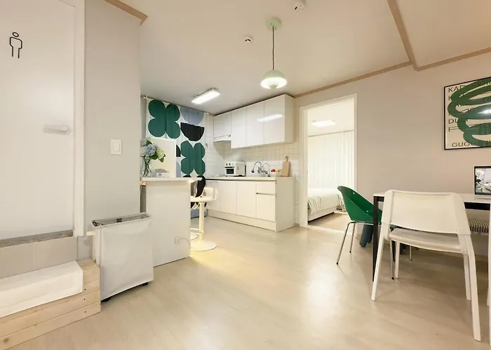 Mid-century Style - Near Kspo Dome, Flat Walk, Family & Group, Up To 6 Guests, Jamsil, Lotte World, Free Luggage Storage Casa vacanze Seul